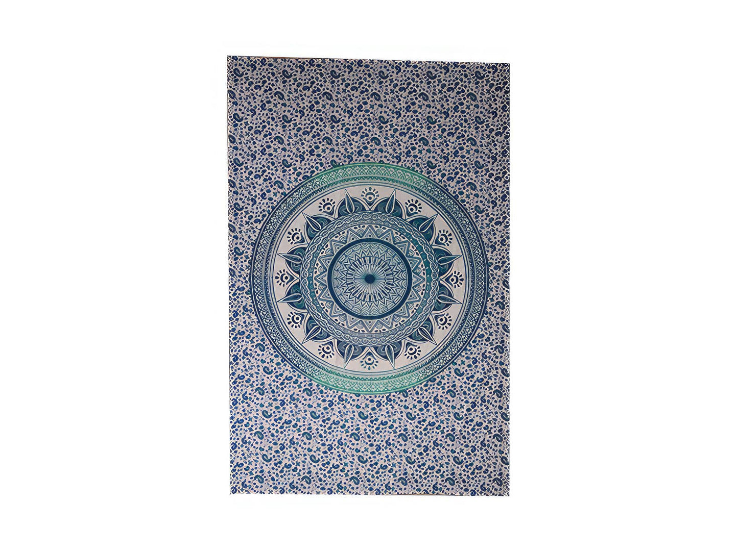 Shangri La Mandala Twin Tapestry