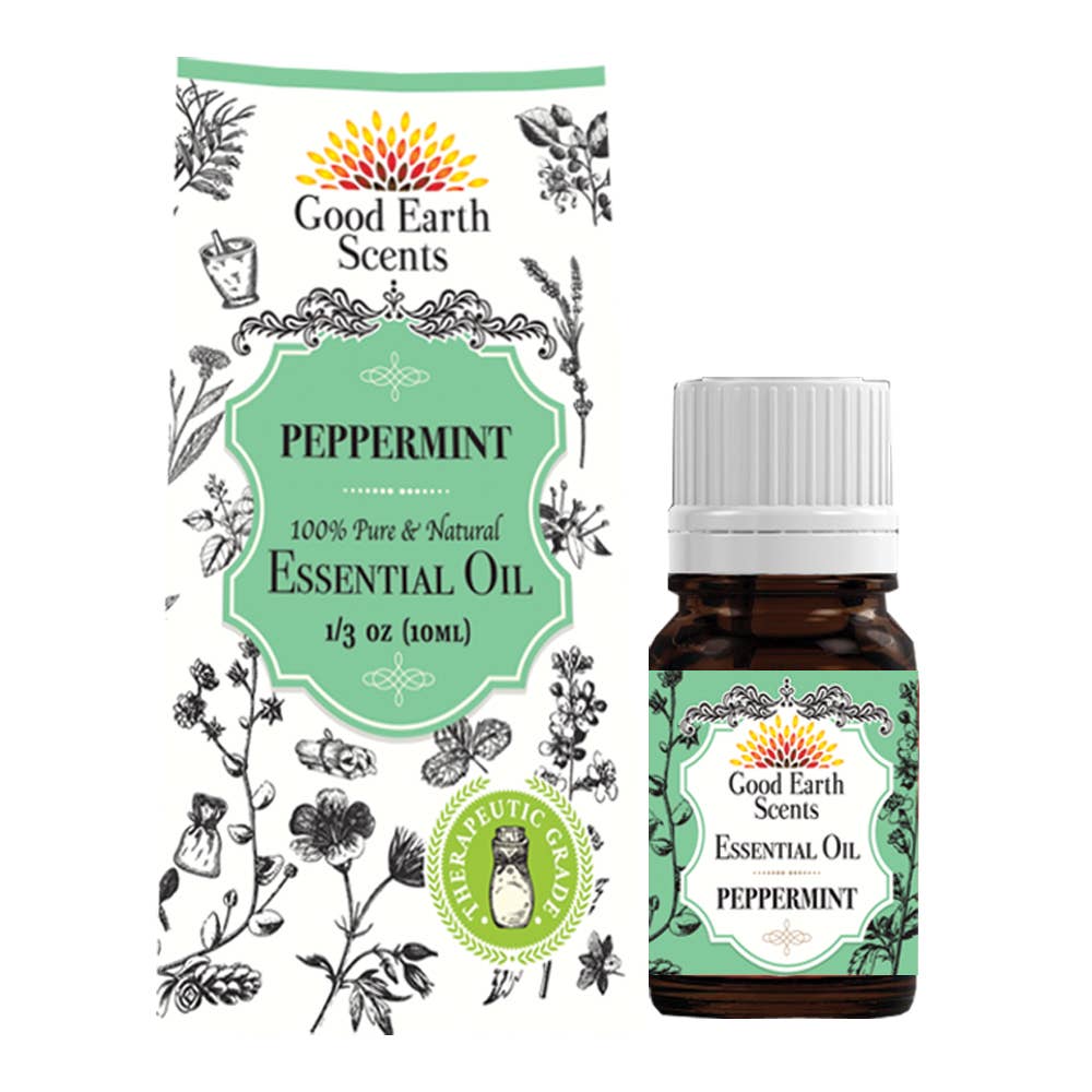 Good Earth Scents - Peppermint Essential Oil (10 ml.)