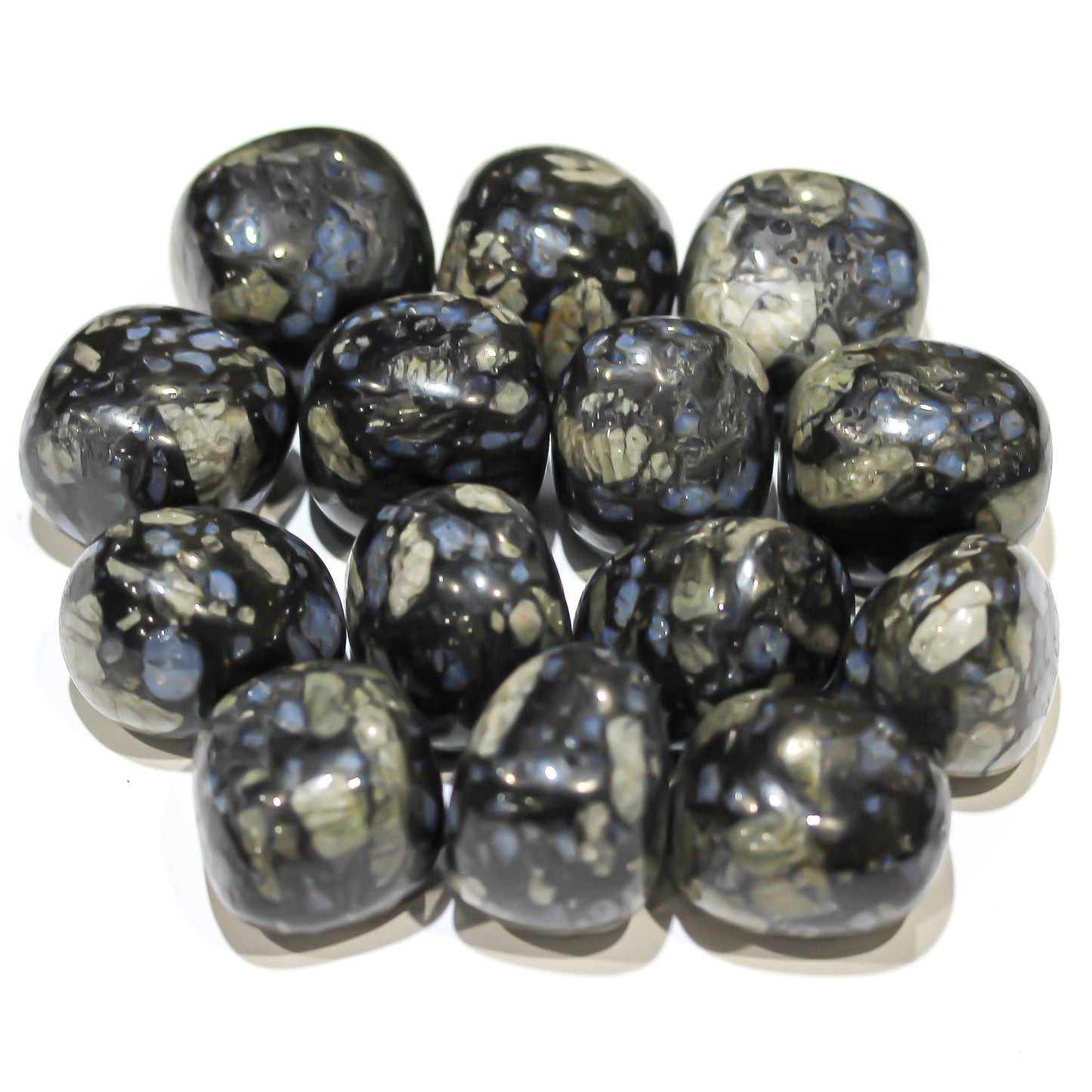 Glaucophane Tumbled 30-45mm 1KG