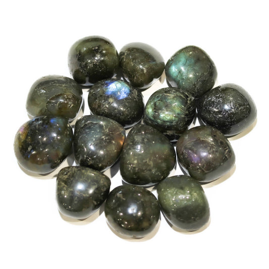 Labradorite Tumbled  30-45mm 1KG