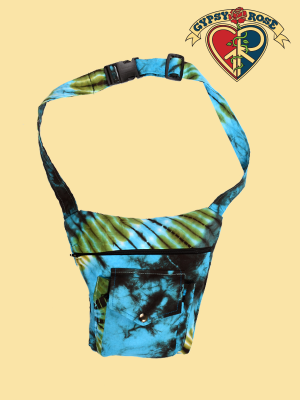 Electric Forest Tye Dye Cotton Hip rider Belt Bag