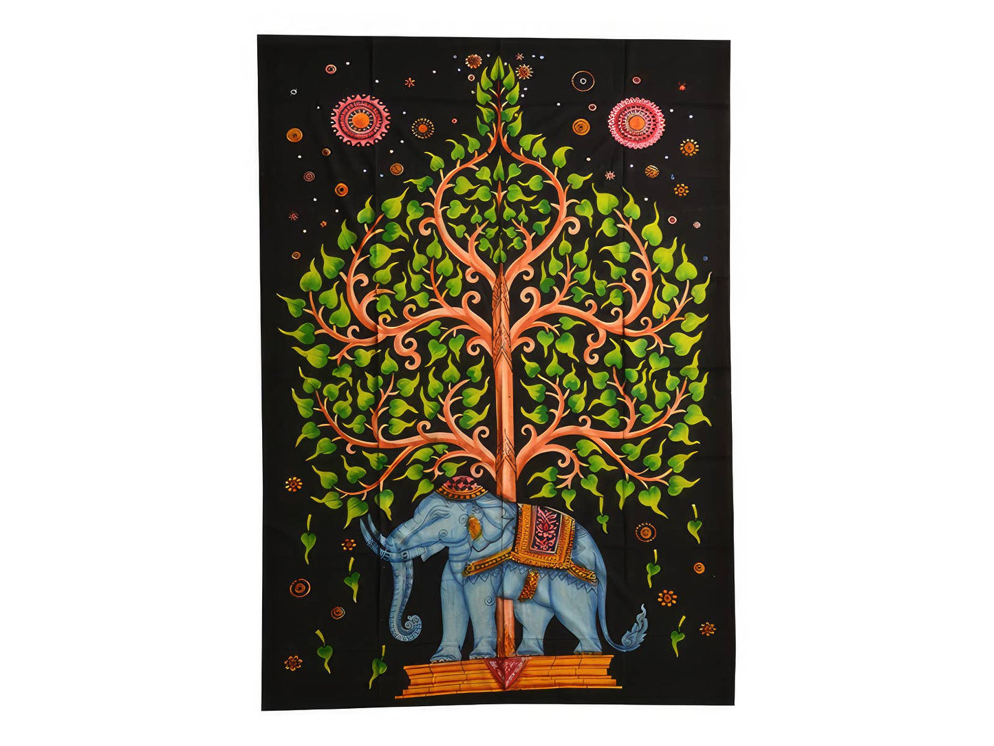 Reigning Elephant King Tapestry - Bedspread