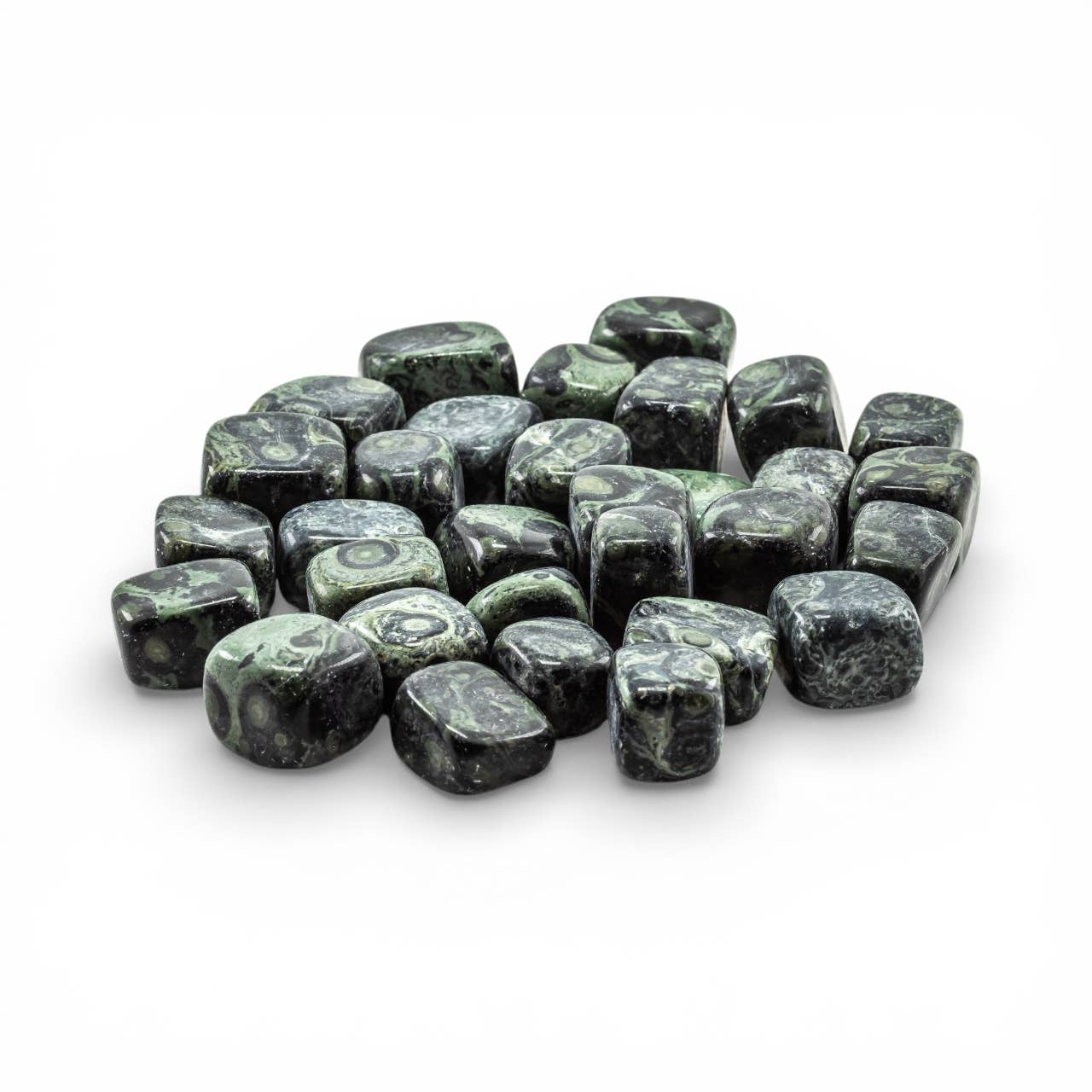 Kambaba Jasper Tumbled 20-30mm 1KG / 2.2lbs