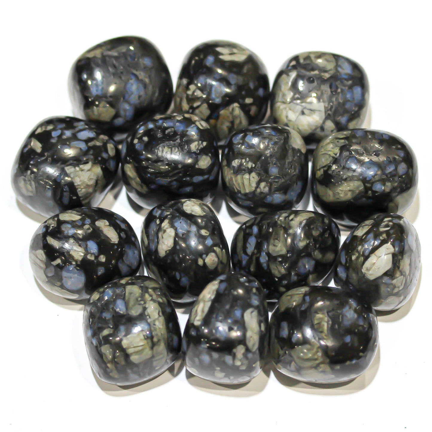 Glaucophane Tumbled 30-45mm 1KG